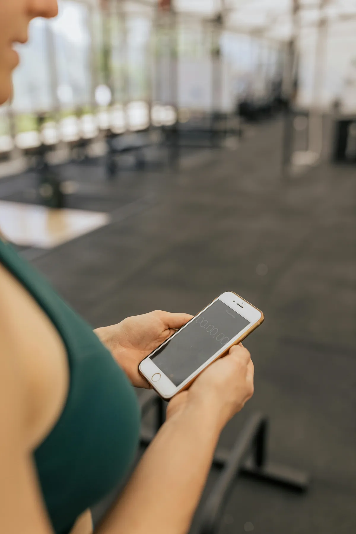 Digital client progress tracking dashboard showing fitness analytics and progress