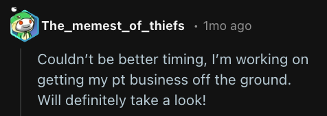 Personal trainer review of FitPros.io free coaching software, testimonial 3