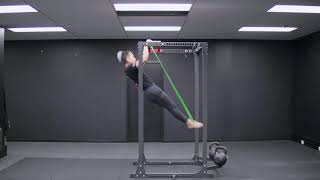 Banded Bar Muscle Up