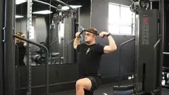 Cable face pulls