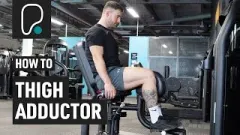 Hip adductor machine