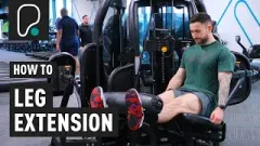 Leg extension machine