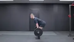 Romanian deadlift barbell
