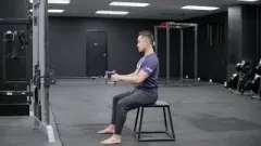 Seated cable row