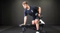 Single arm dumbbell row
