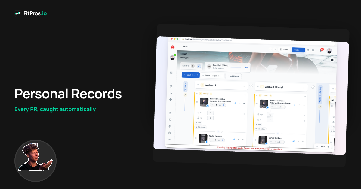 Personal Record Setting Personal Records Tracking for Fitness Apps | FitPros.io